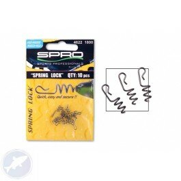 Spro spring locks, 10 stuks