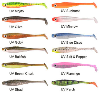 Spro Iris Pop-eye uv Minnow, 10 cm, redhead