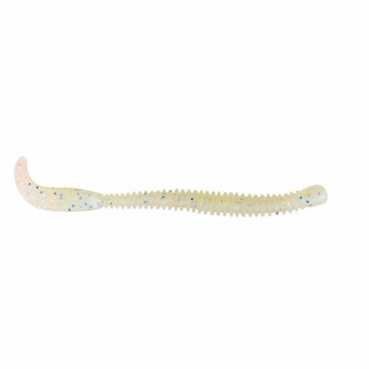 Spro Ring Worm , floating, 8cm, 10 st pearl white  nog enkele stuks, dus op=op