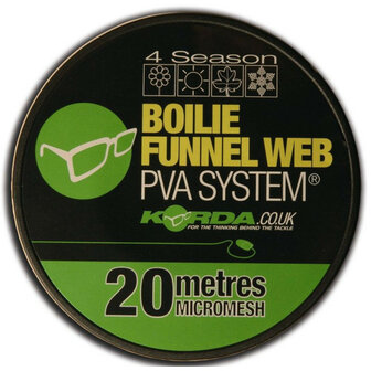 Korda Boilie Funnel Web, 5 mtr micromesh