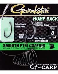 Gamakatsu Hump Back hook, #6 micro barb, 10 st                      op=op