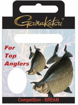 Gamakatsu 22cm onderlijnen Bks-1100B Bream, #16-0.10mm