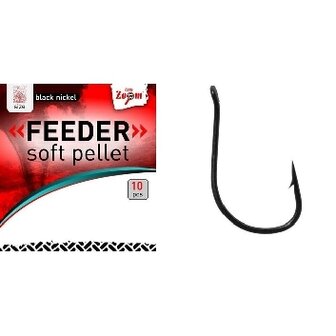 CarpZoom Feeder soft pellet haak, 10 st                                op=op