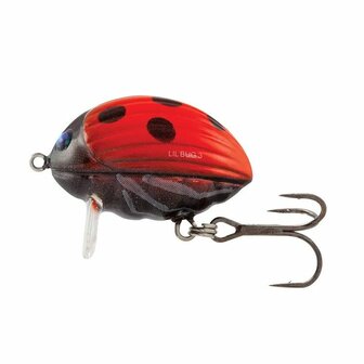 Salmo Lil&quot;Bug 3, 3cm, 4.3 gr # 10surface floater. Ladybird, red-black