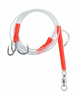 Unicat Allround rig, 2m haken 9/0 + 3/0, dikte 1.15mm