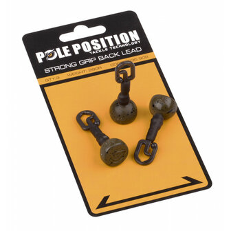 Pole Position Back Lead  1/2 oz (14 gr ) strong grip ,  per stuk geleverd