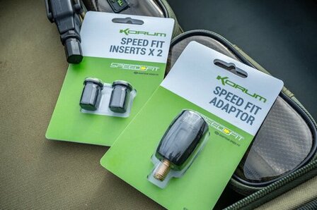 Korum Speed fit Adaptor,  ( tussen alarm en bankstick)   beperkte voorraad