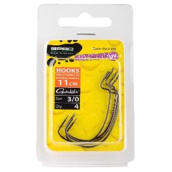 Spro Gutsbait UV hooks 3/0, 4st