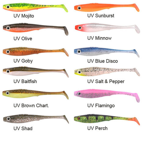 Spro Iris Pop-eye uv Minnow, 10 cm, redhead