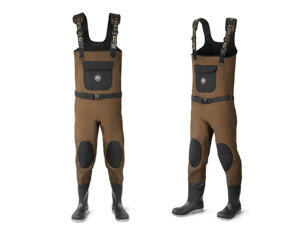 Delphin Neoprene wader, waadpak         bepekt in voorraad