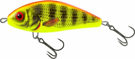 Salmo freshwater lure Fatso 12 sinking, bright perch