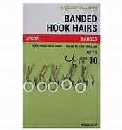 Banded Hook Hairs, metweerhaak, 5 st